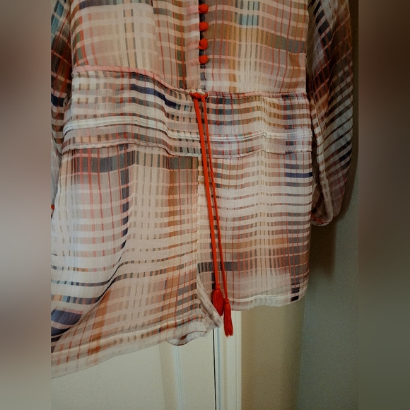 Adelyn Rae Multicolor Striped Romper - Picture 10 of 11